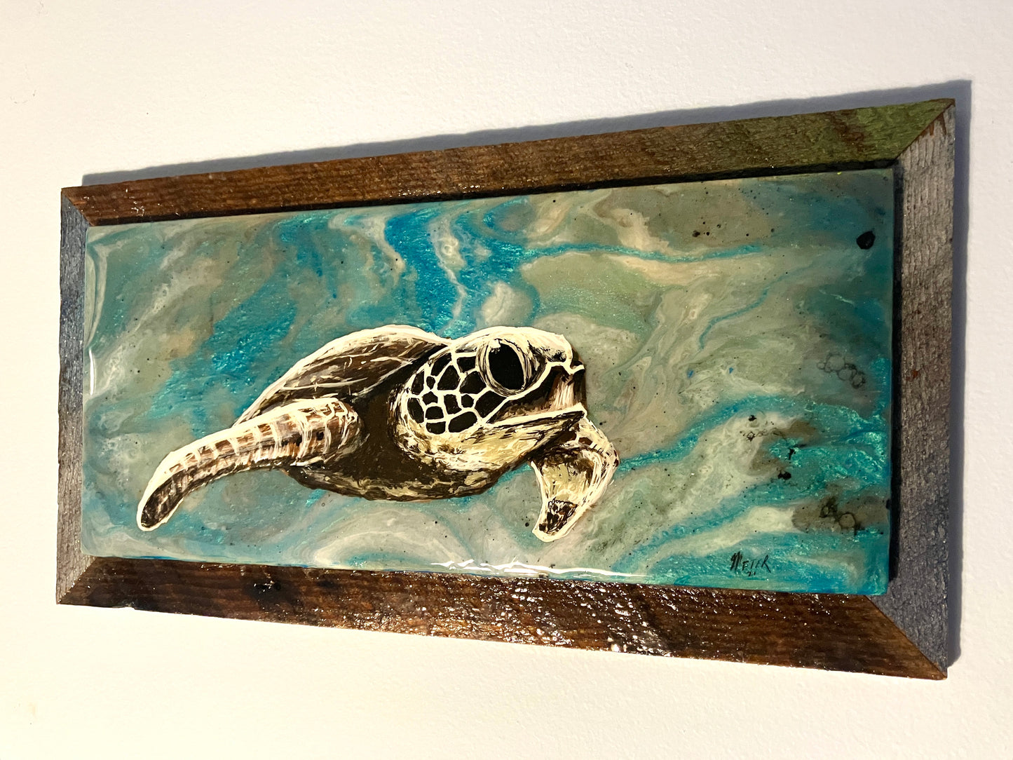 Green Sea Turtle 3 - Cape Mayed Creations
