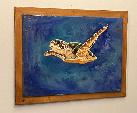Green Sea Turtle 2 - Cape Mayed Creations 